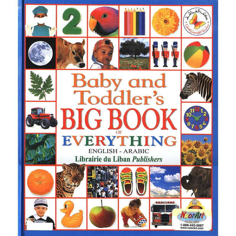 Baby and Toddler's Big Book of Everything English-Arabic