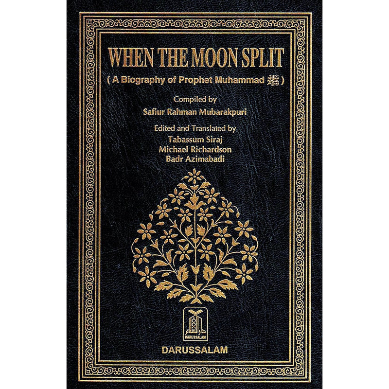 When the Moon Split (Hardcover, black and white edition)