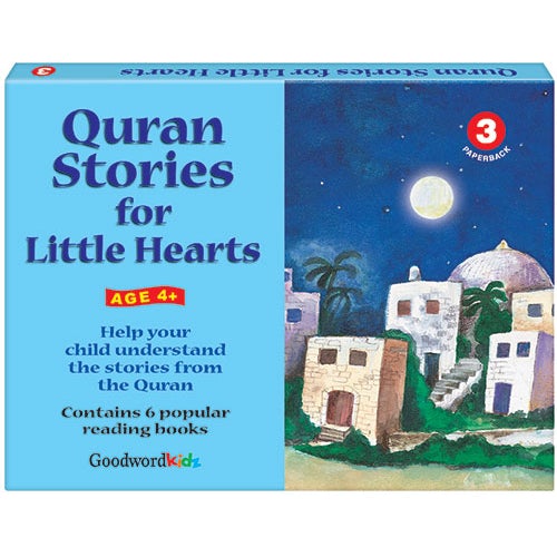 Quran Stories for Little Hearts Gift Box: 3  (6 Books)