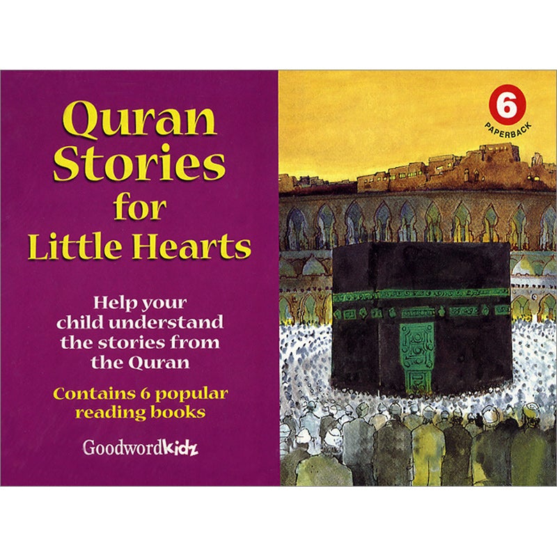 Quran Stories for Little Hearts Gift Box: 6  (6 Books)