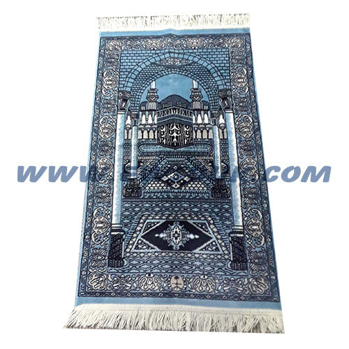 Prayer Rug (Blue) - east-west-souk