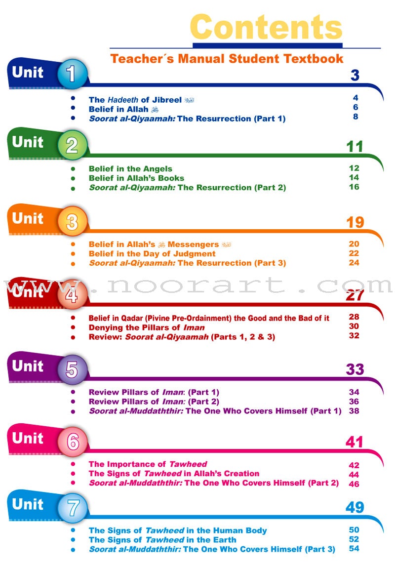 ICO Islamic Studies Teacher's Manual: Grade 5 Part 1