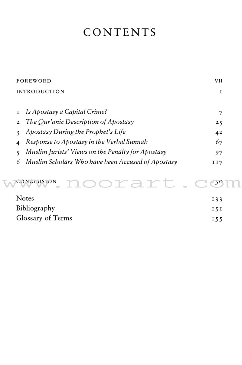 Apostasy in Islam: A Historical and Scriptural Analysis