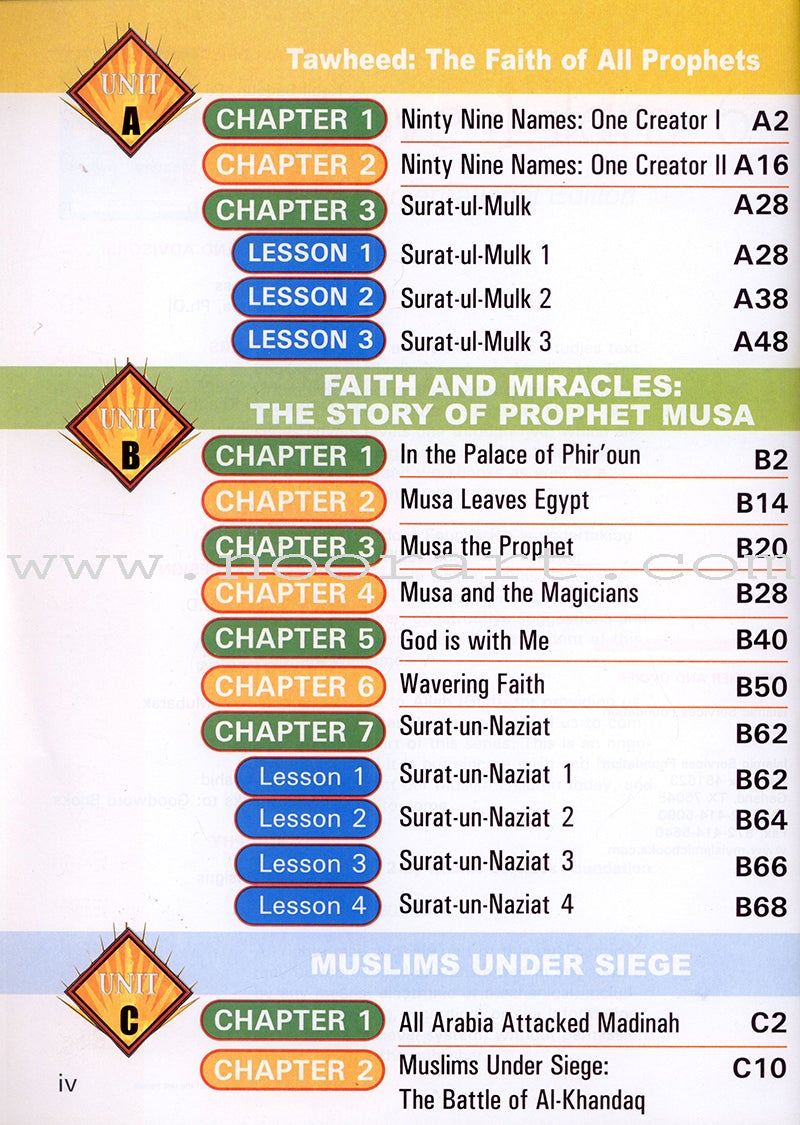 I Love Islam Textbook: Level 6 (International/Weekend Edition)