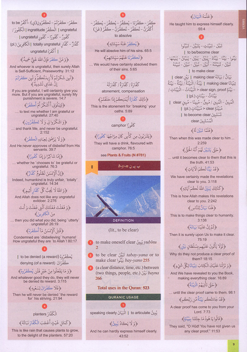 The Clear Quran Series Dictionary