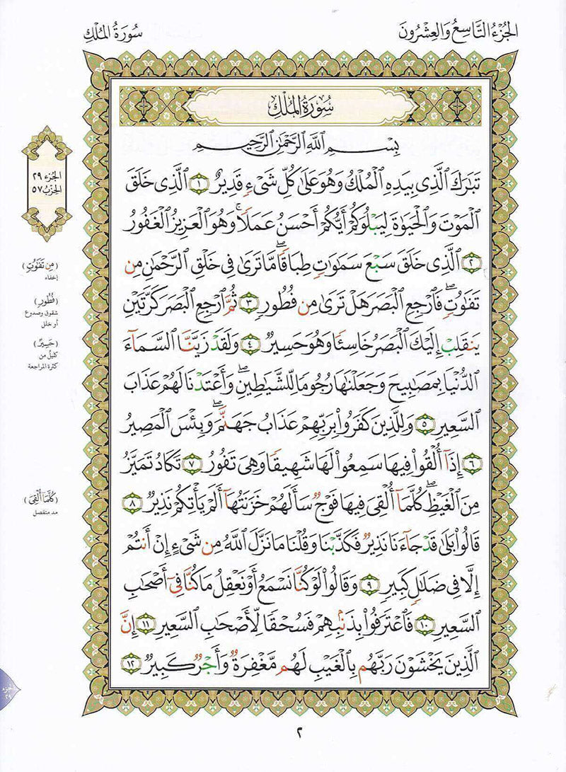 Al-Qaidah An-Noraniah - Juz Tabarak with Surah Al-Fatihah القاعدة النوراينية وتطبيقاتها على جزء تبارك مع سورة الفاتحة