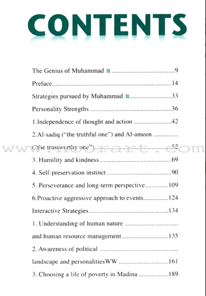 Strategies of Prophet Muhammad (S)