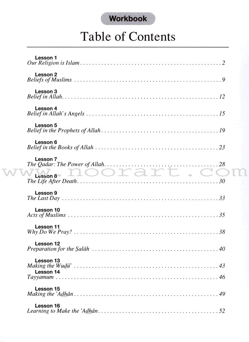 Our Faith and Worship Workbook: Volume 1