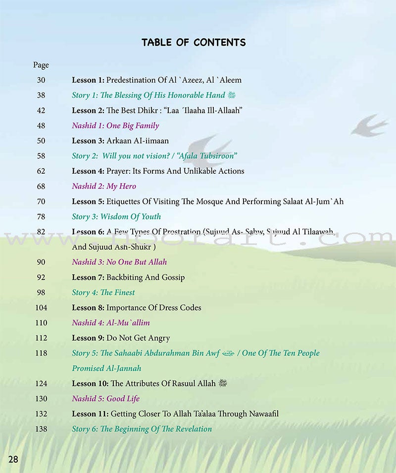 Kalimah Tayibah Student book: Level 5 (English Edition)