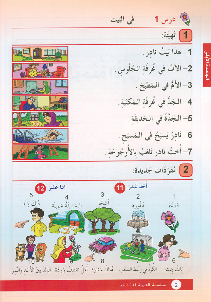 Arabic is the Language of Tomorrow for Non-Native Speakers: Textbook Level 2 العربية لغة الغد