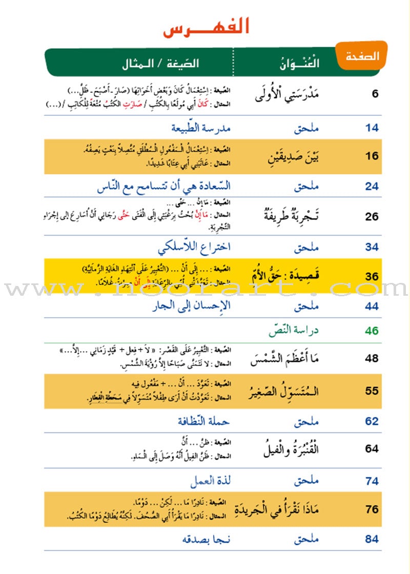 Easy Arabic Reading and expression lessons and exercises : Level 6 العربية الميسرة القراءة والتعبير دروس وتمارين