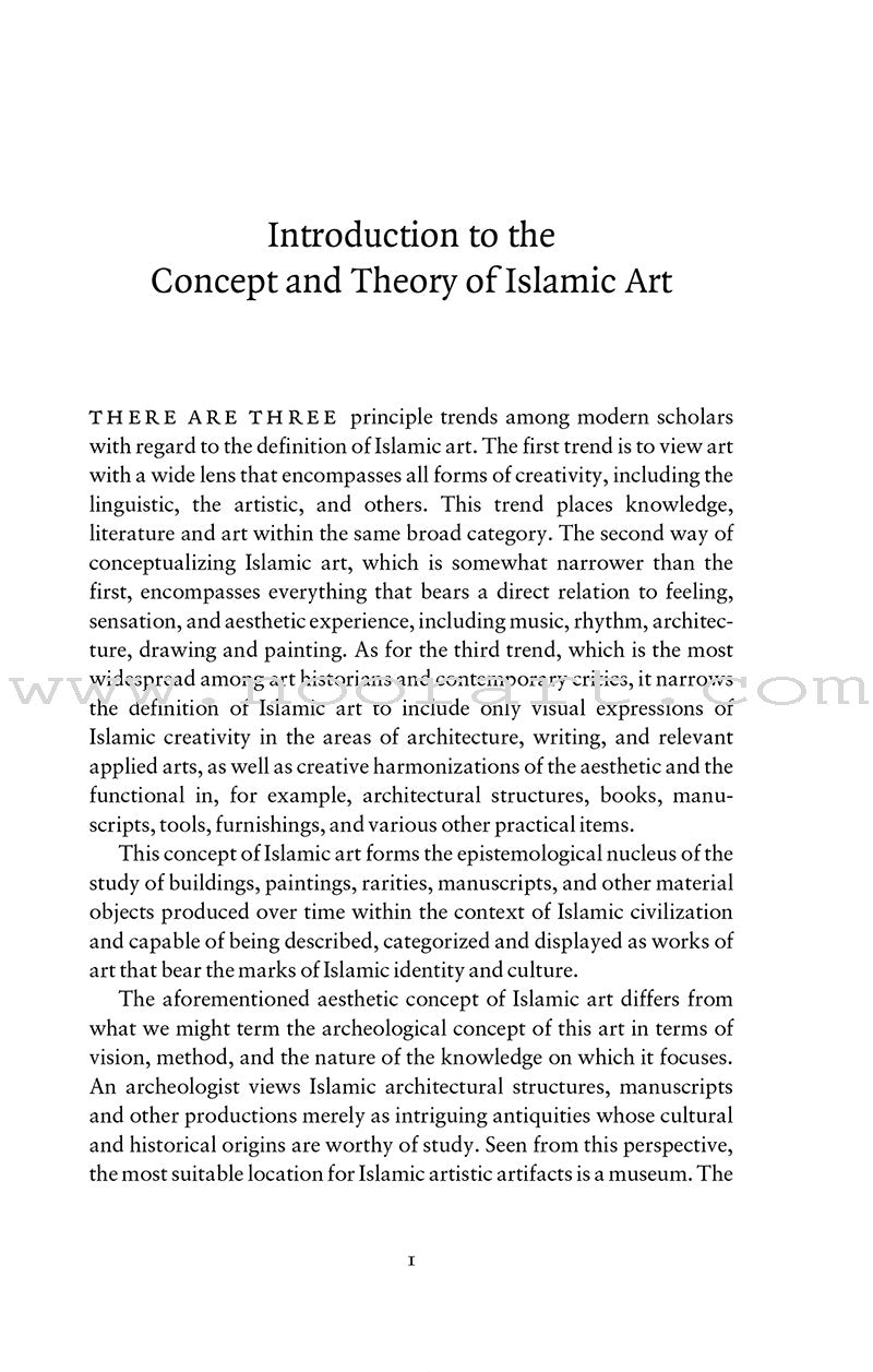 The Theory of Islamic Art: Aesthetic Concept and Epistemic Structure