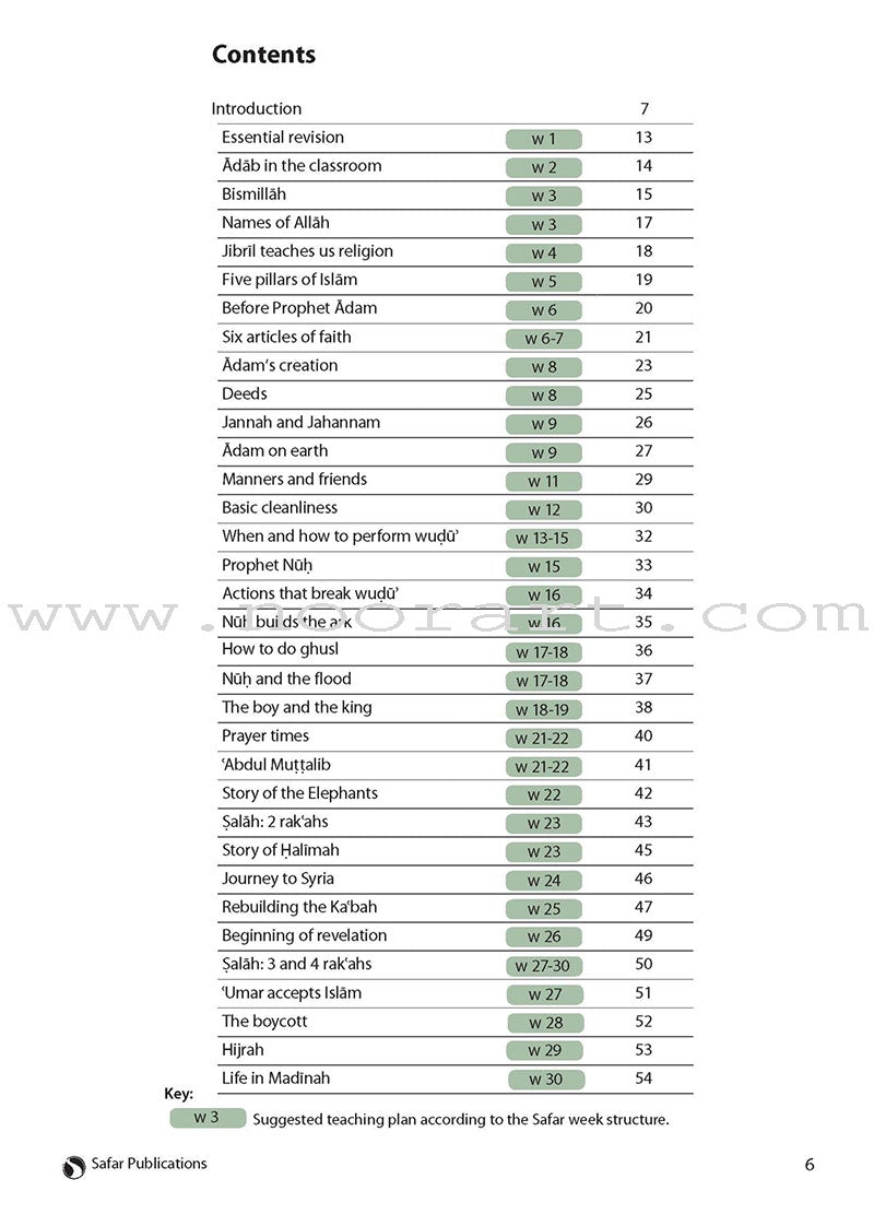 Safar Teacher's Guide for Islamic Studies: Level 2