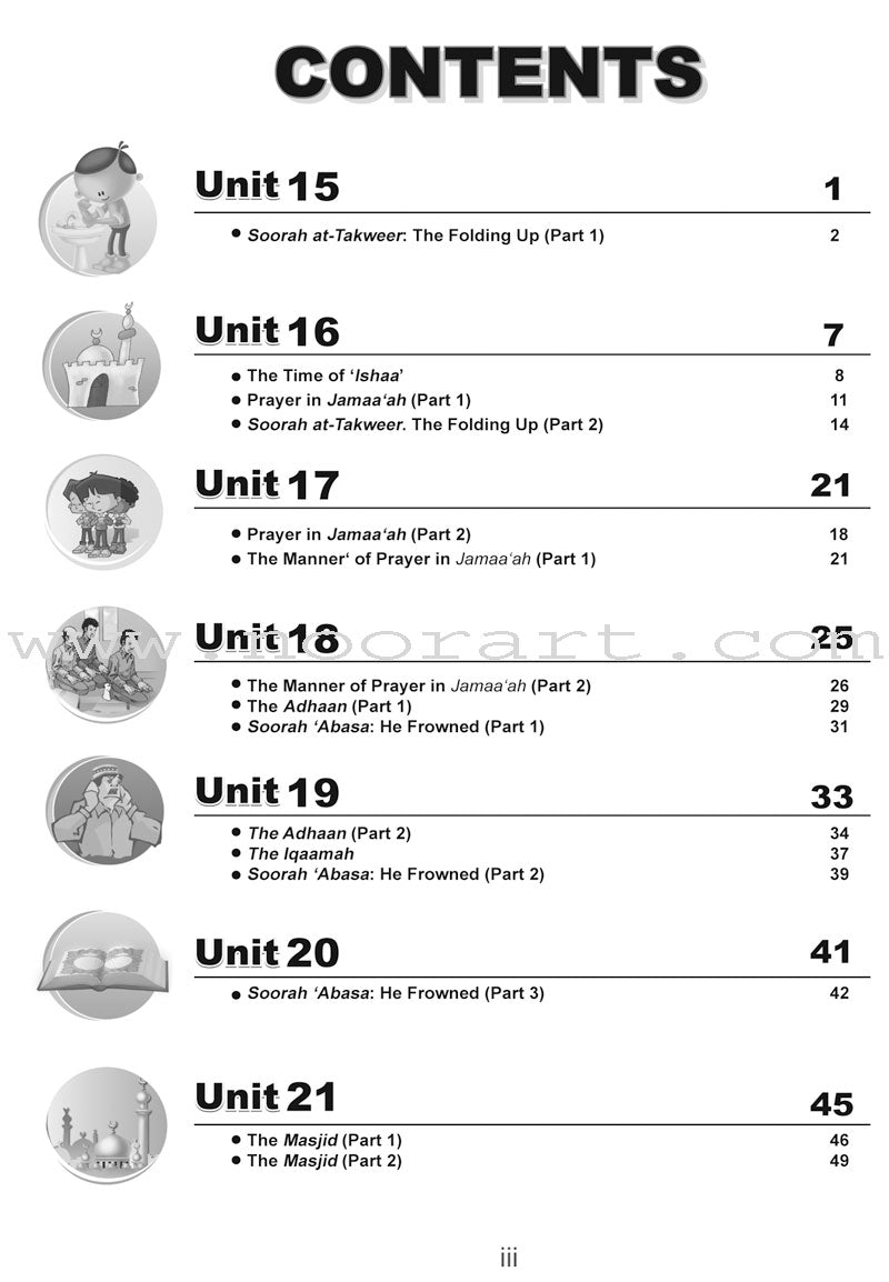 ICO Islamic Studies Workbook: Grade 3, Part 2