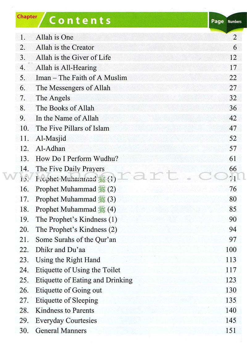 Islamic Studies: Grade 1