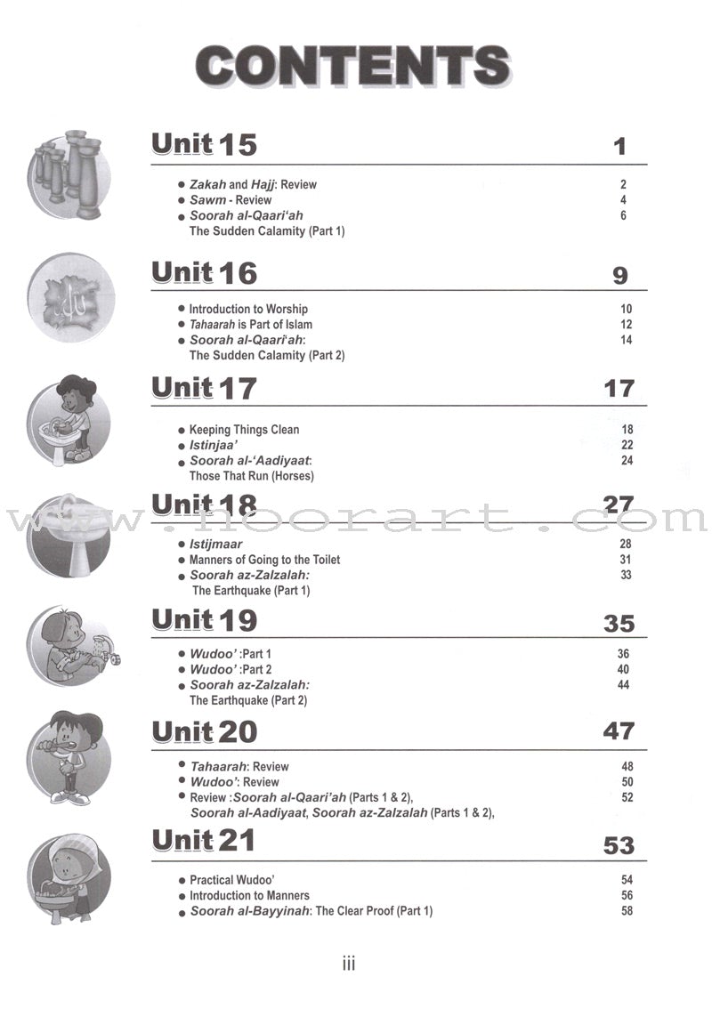 ICO Islamic Studies Workbook: Grade 1, Part 2