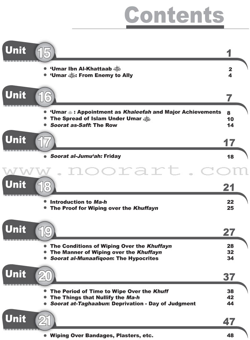 ICO Islamic Studies Workbook: Grade 5, Part 2