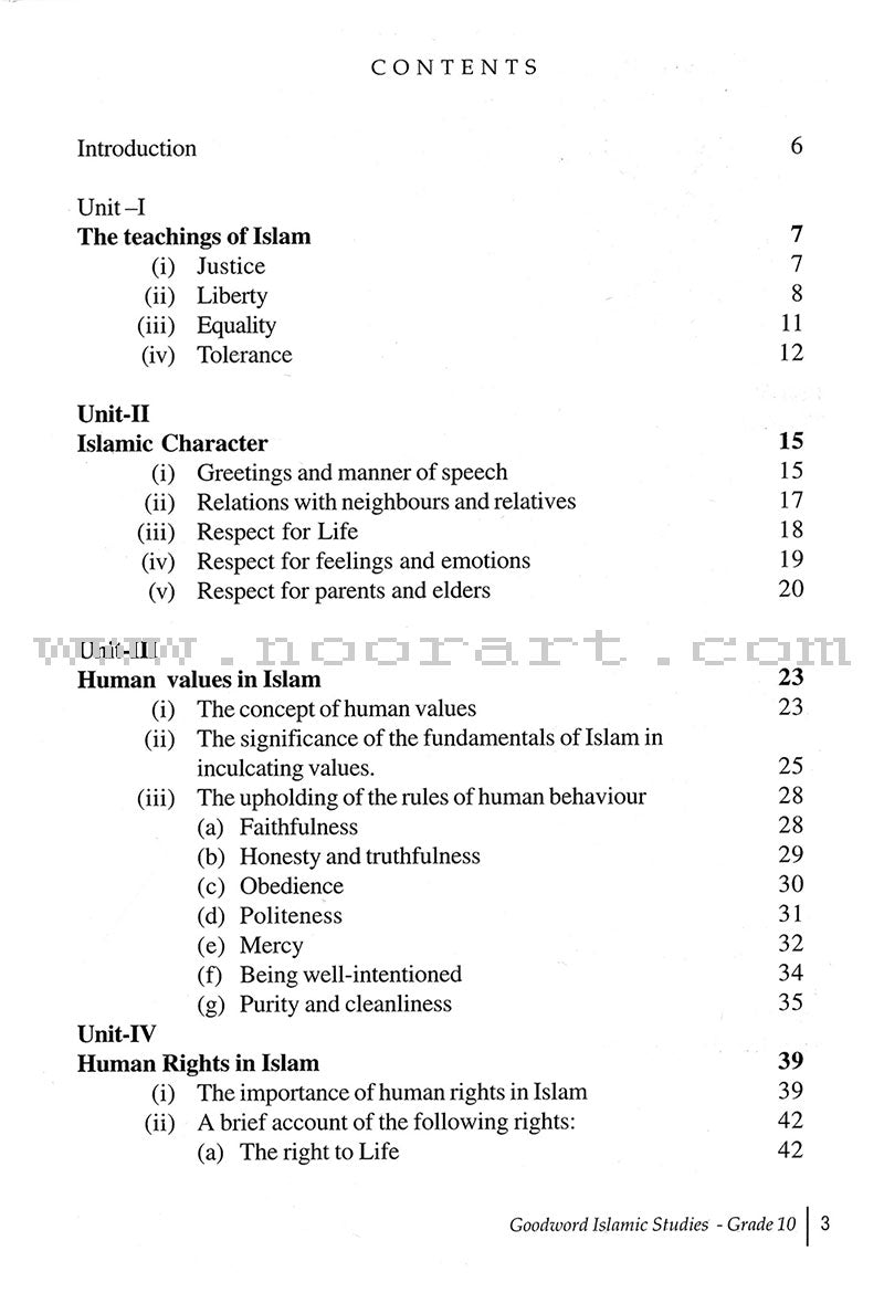 Goodword Islamic Studies: Level 10