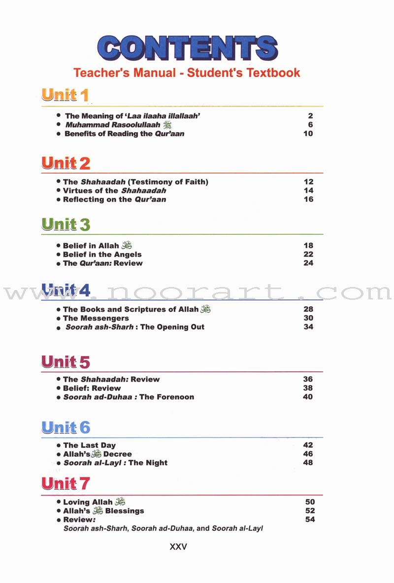 ICO Islamic Studies Teacher's Manual: Grade 2, Part 1