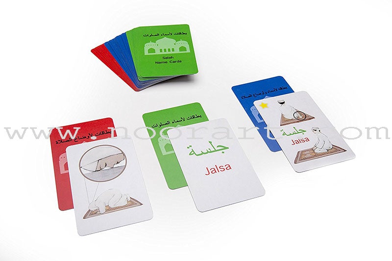 Salah Matching Game - Prayer Card Game