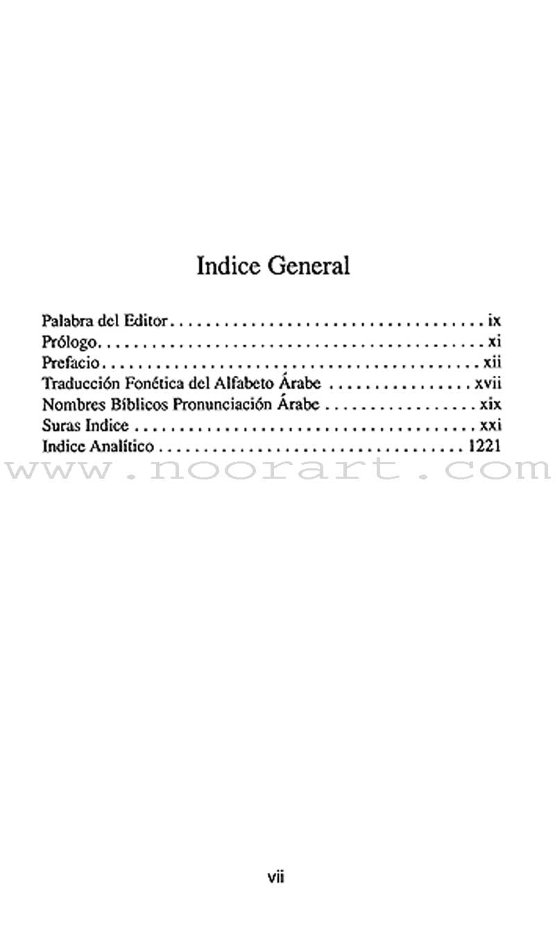 El Corán Sagrado y la Traducción de su Sentido en el Lengua Española