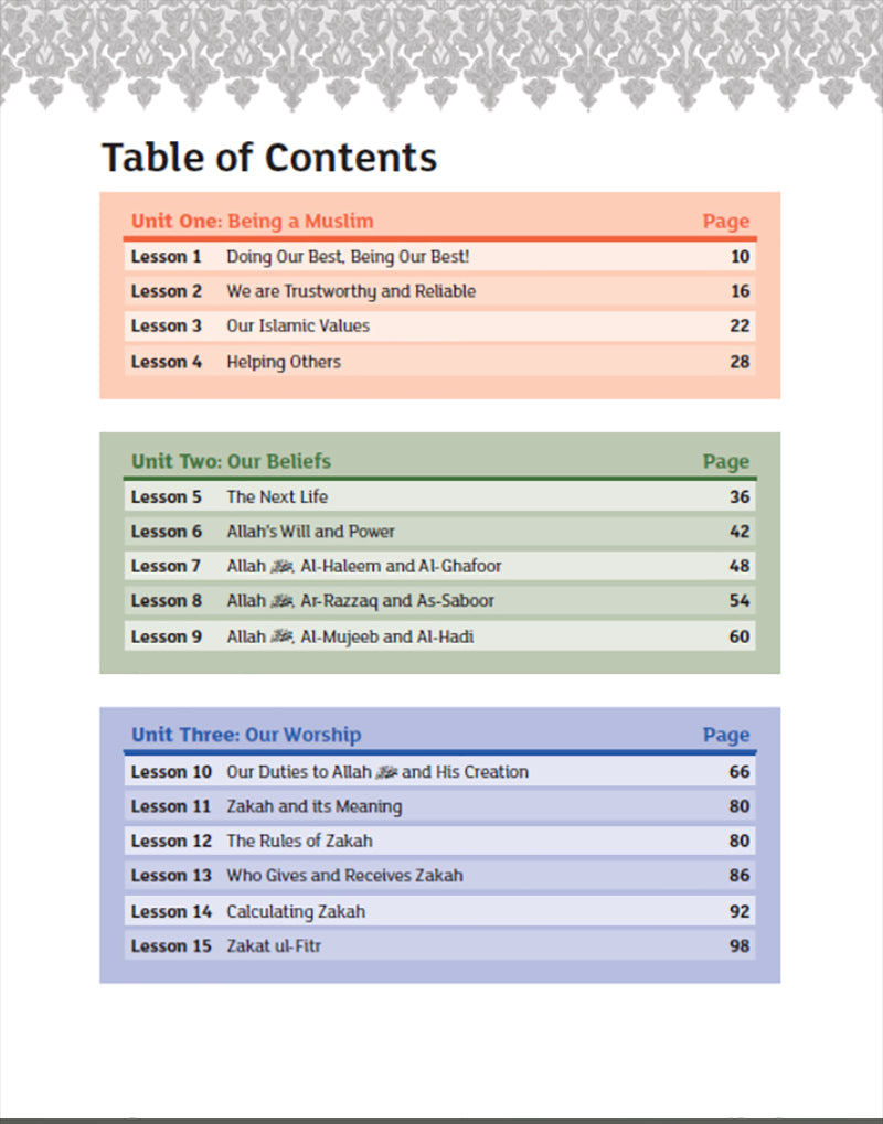 IQra' Wise (Weekend Islamic School Excellence) Textbook: Grade Five