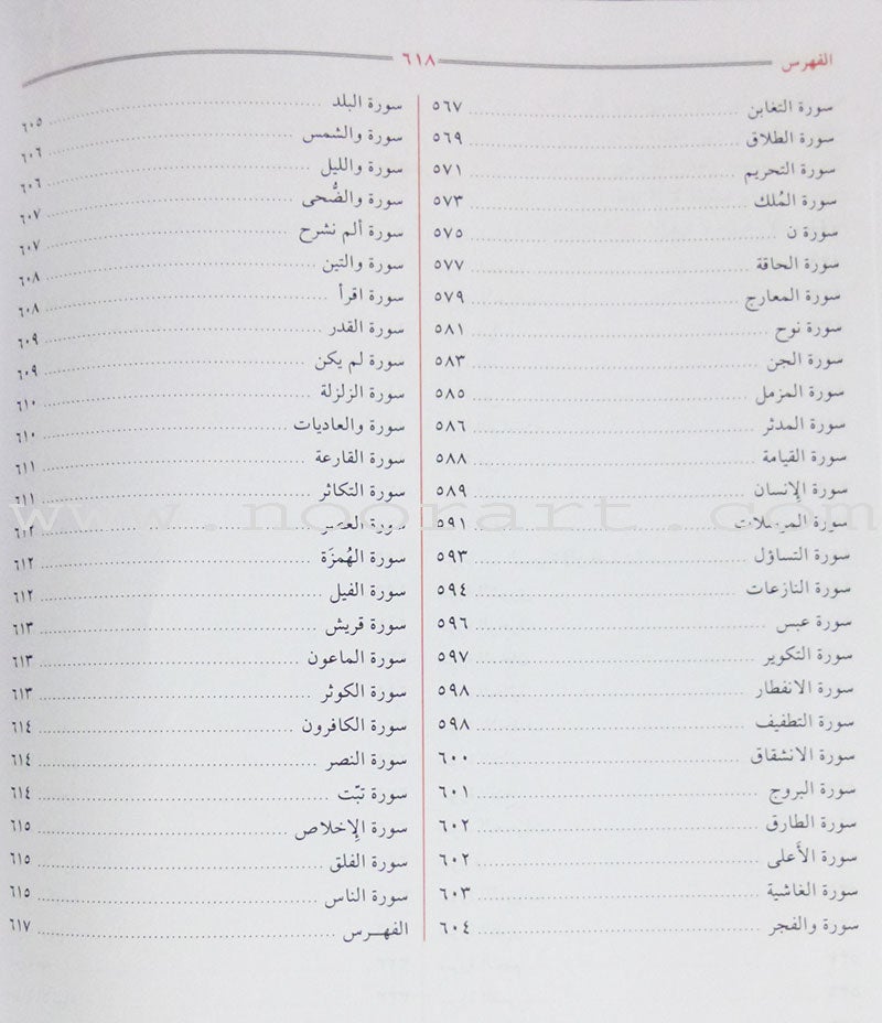 Tafsir Jalalain (Medium 6" * 8.5") تفسير الجلالين