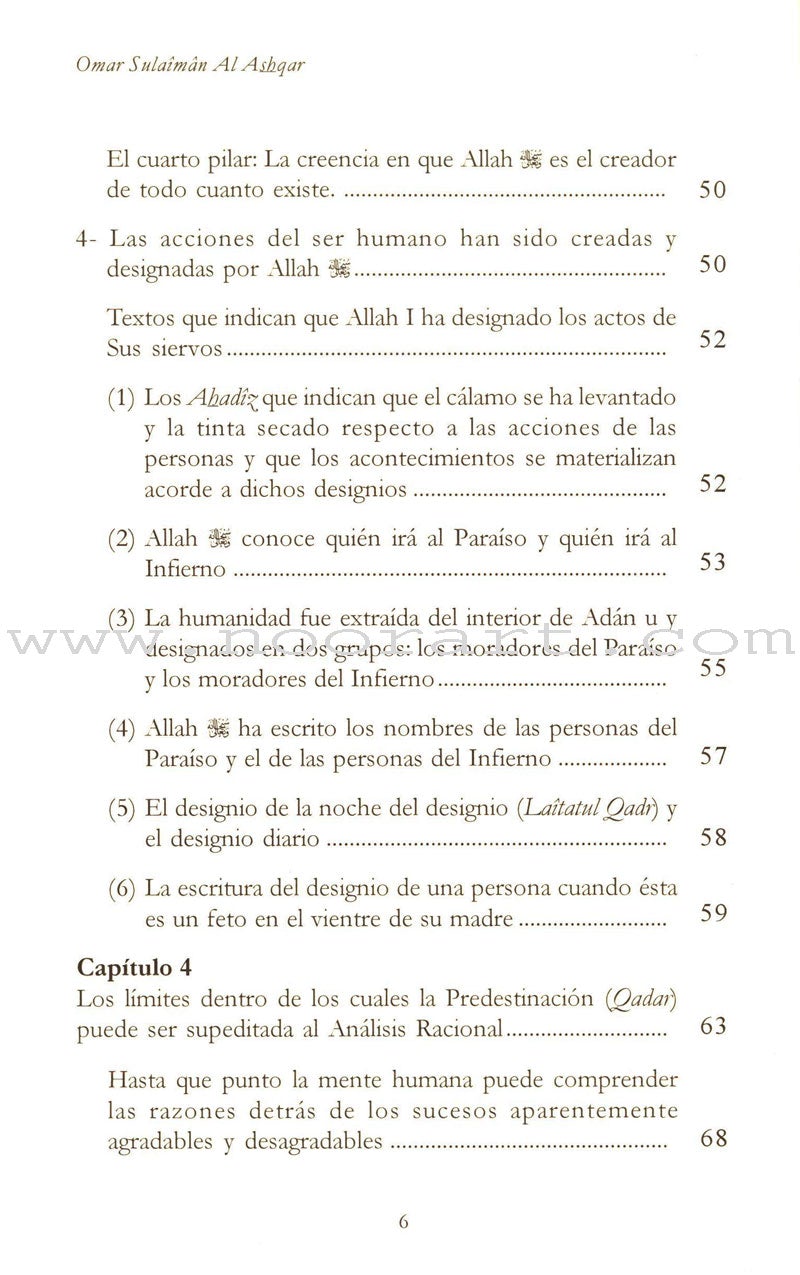 Designio Divino Y Predestinación -Divine Will and Predestination القضاء والقدر