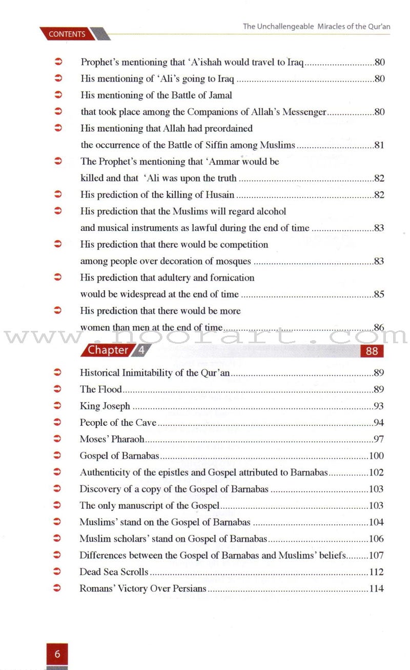 The Unchallengeable Miracles of the Qur'an