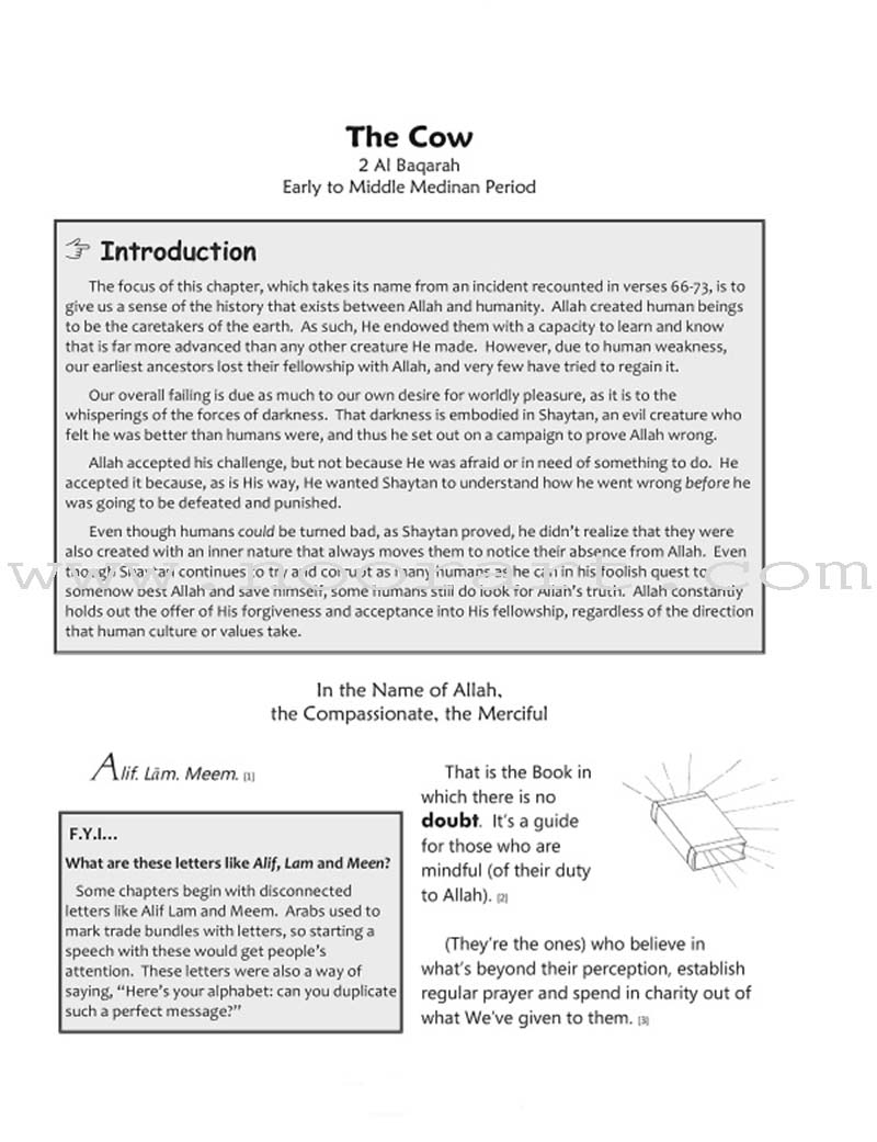 The Meaning of the Holy Qur'an for School Children