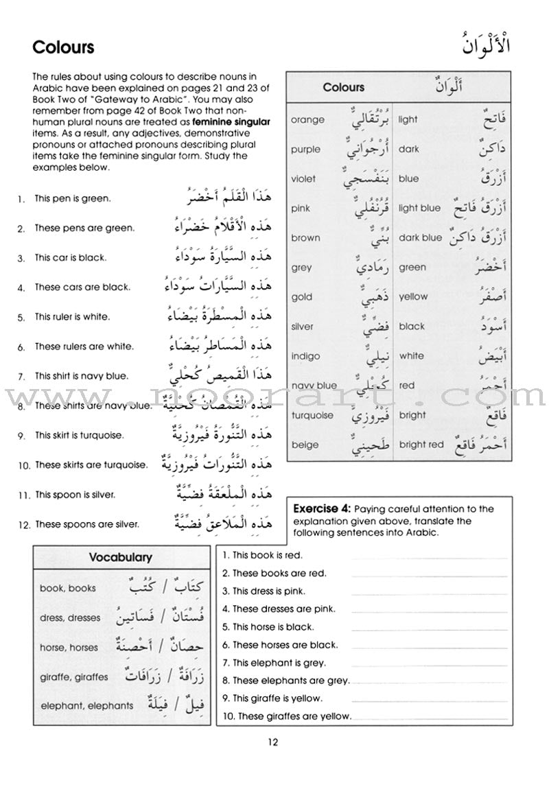 Gateway to Arabic Extension Book: Level 1 مفتاح العربية ملحق تطبيقي