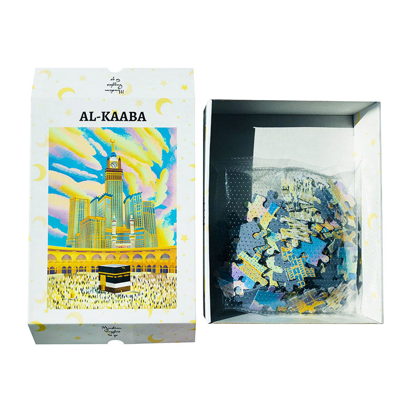 Al-KAABA Muslim puzzles to go (108 pieces)