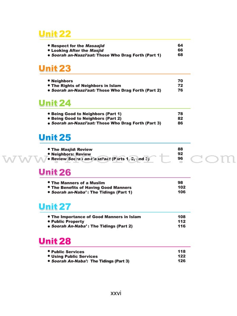 ICO Islamic Studies Teacher's Manual: Grade 3, Part 2