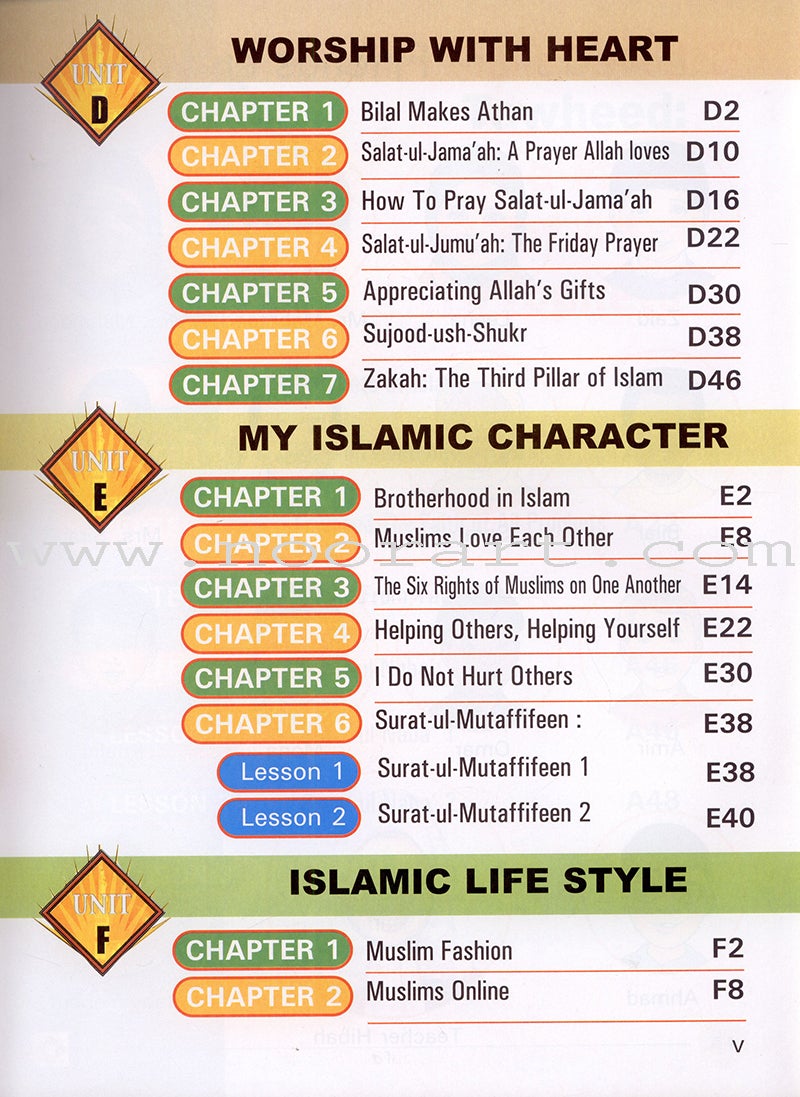 I Love Islam Textbook: Level 5 (International/Weekend Edition)