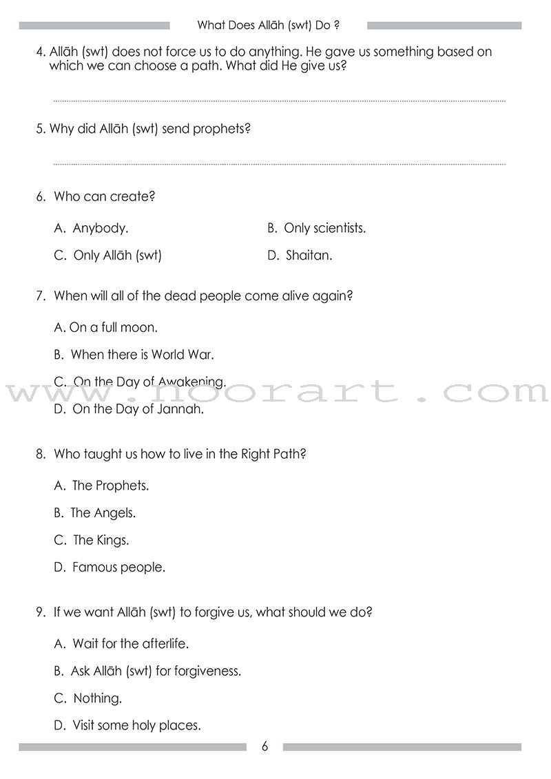 Weekend Learning Islamic Studies Workbook: Level 3 (Revised and Enlarged Edition)