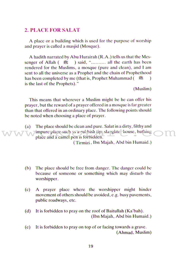 A Guide to Salah Old Edition