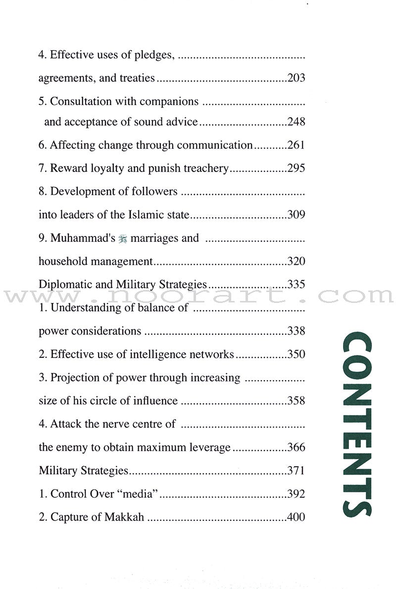 Strategies of Prophet Muhammad (S)