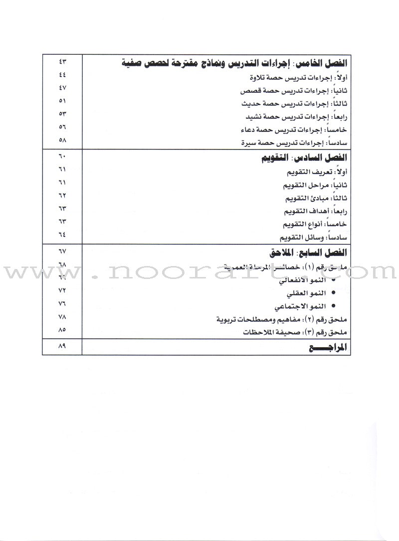 Qur'anic Kid's Club Curriculum Teacher Book دليل المعلمة لمنهاج نادي الطفل القرآني