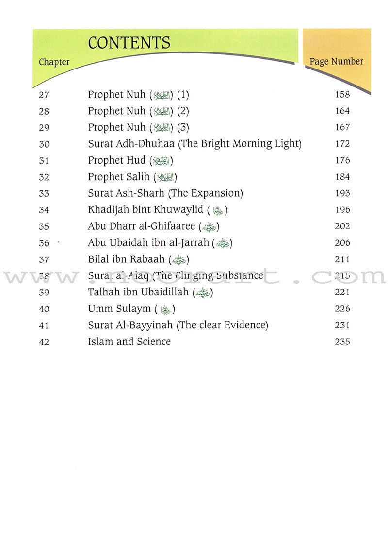 Islamic Studies: Grade 6