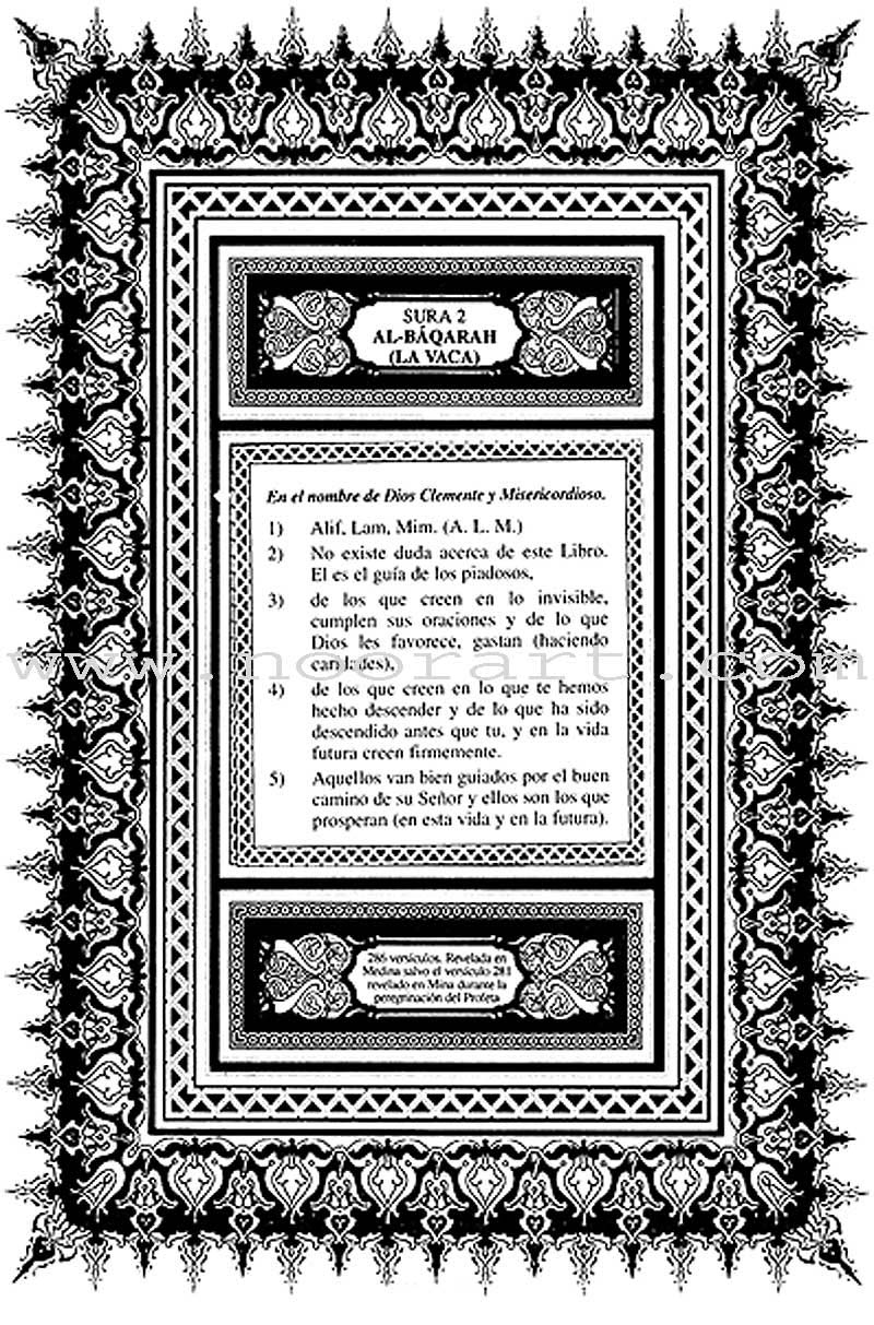 El Corán Sagrado y la Traducción de su Sentido en el Lengua Española