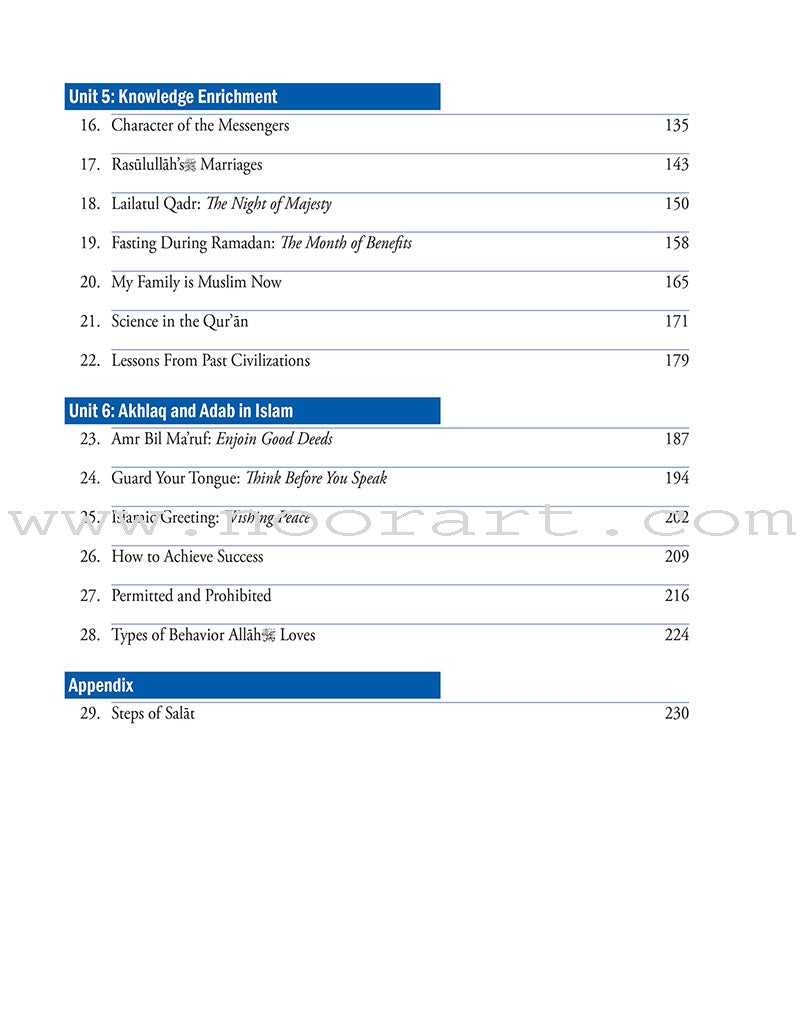 Weekend Learning Islamic Studies: Level 7 (Revised and Enlarged Edition)