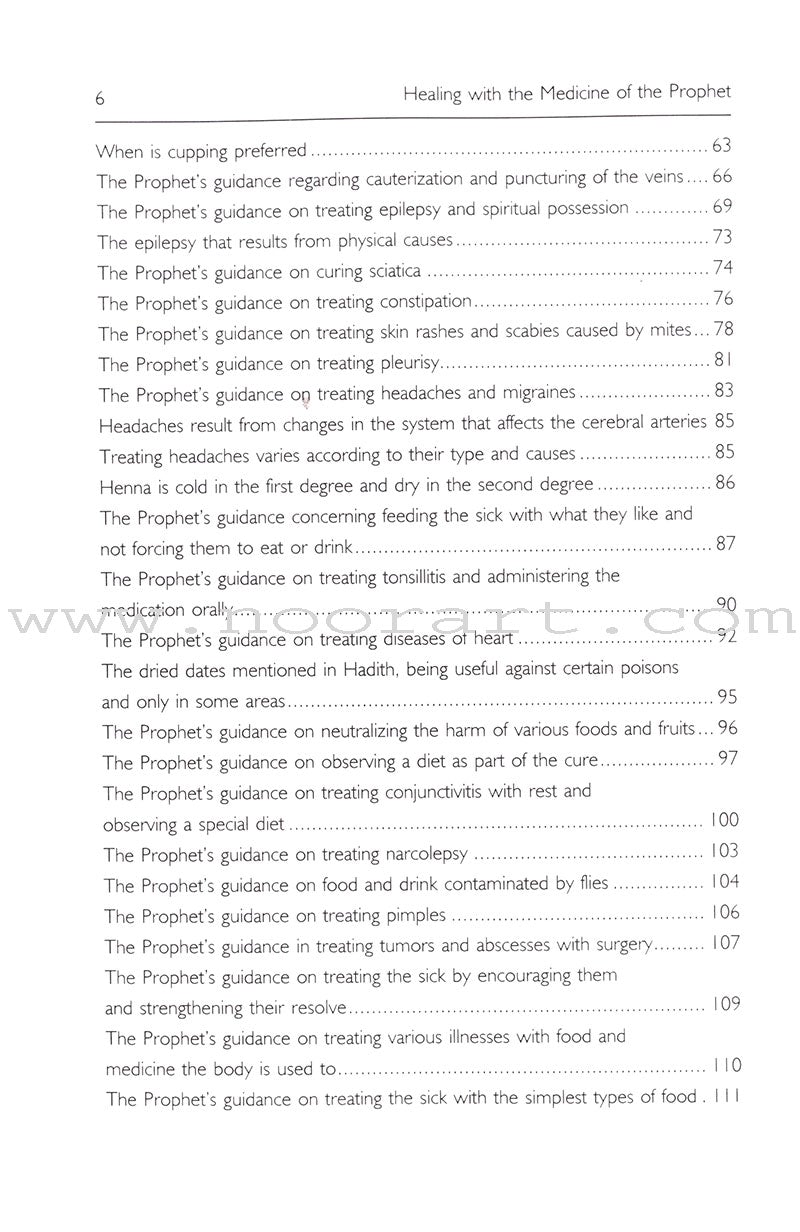 Healing with the Medicine of the Prophet