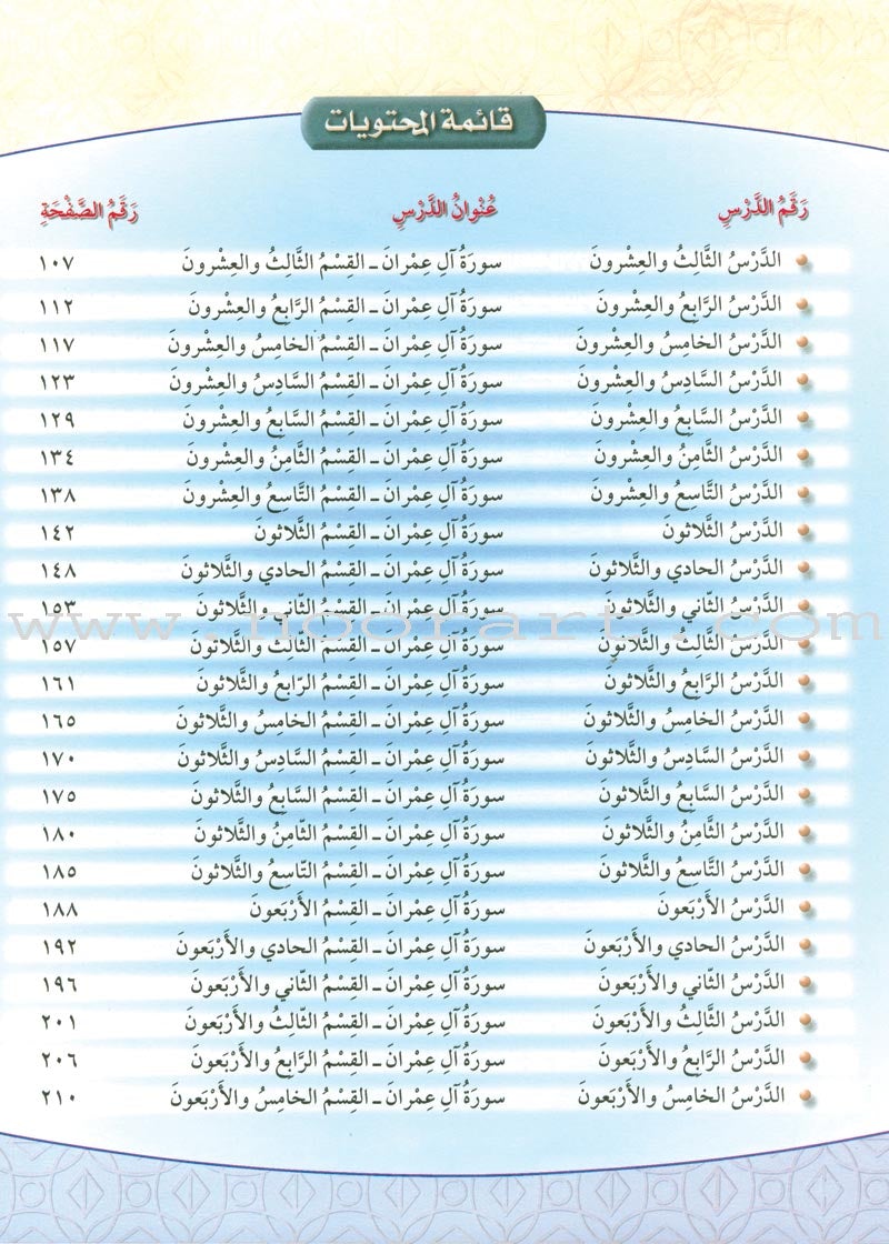 The Holy Qur'an Interpretation Series - Systematic Interpretation: Volume 3 سلسلة تفسير القراّن الكريم التفسير المنهجي