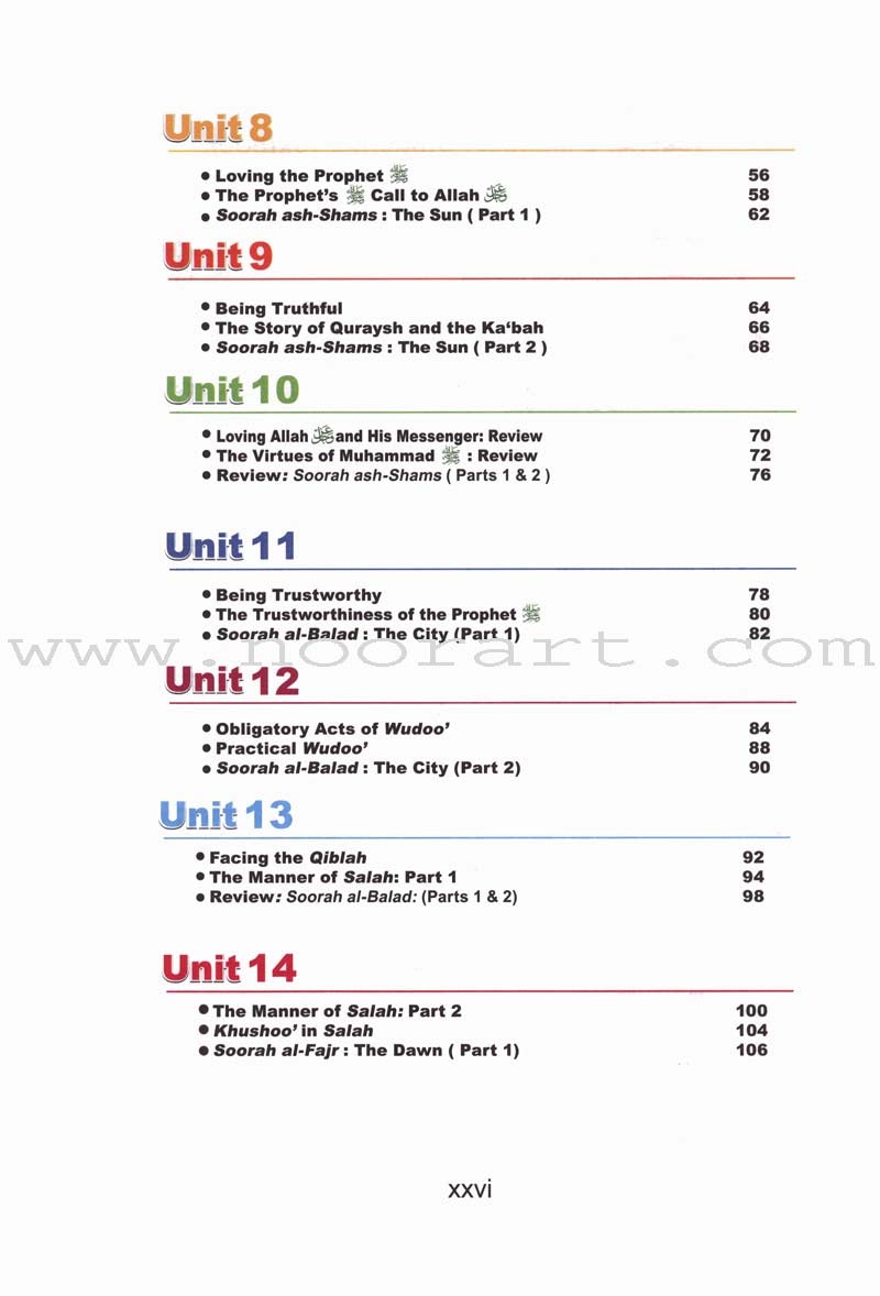 ICO Islamic Studies Teacher's Manual: Grade 2, Part 1