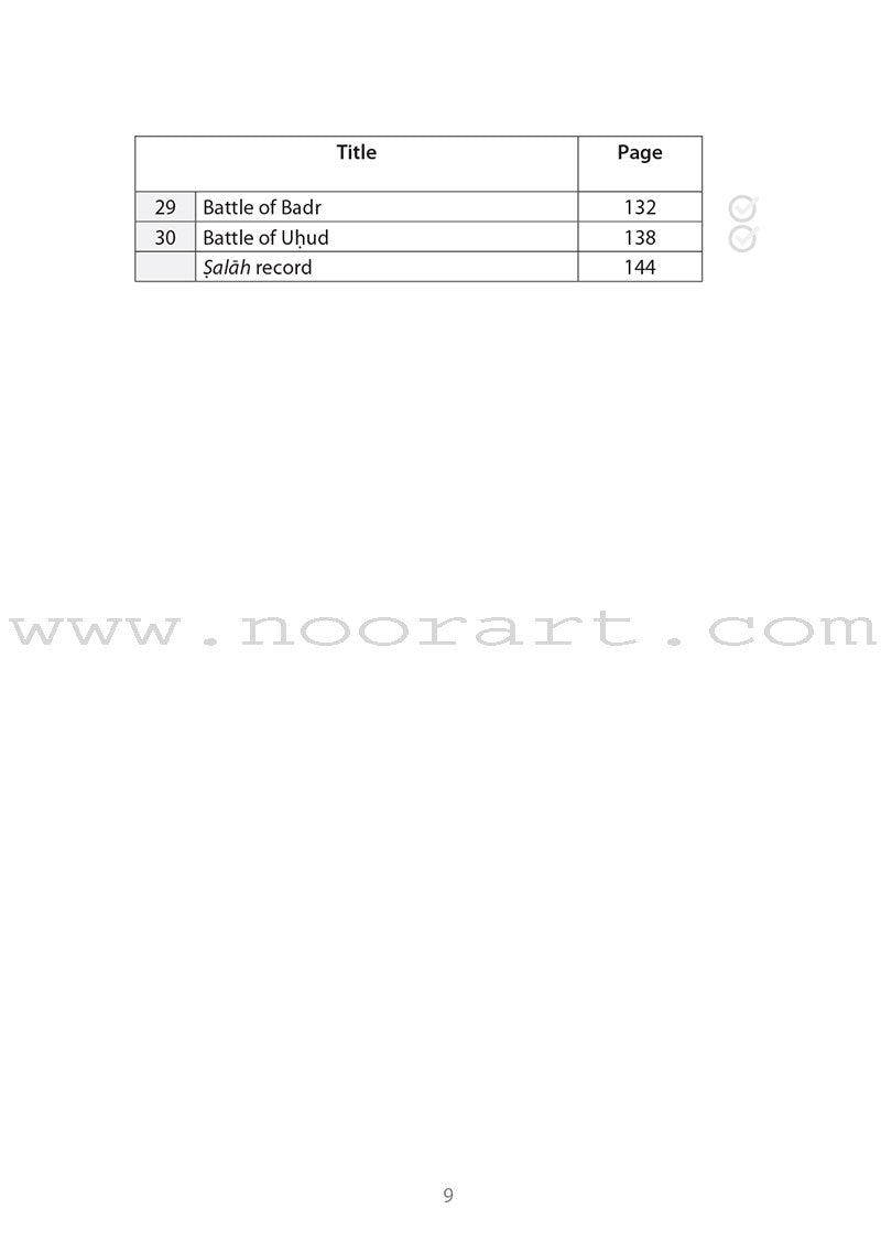 Safar Islamic Studies Workbook: Level 3