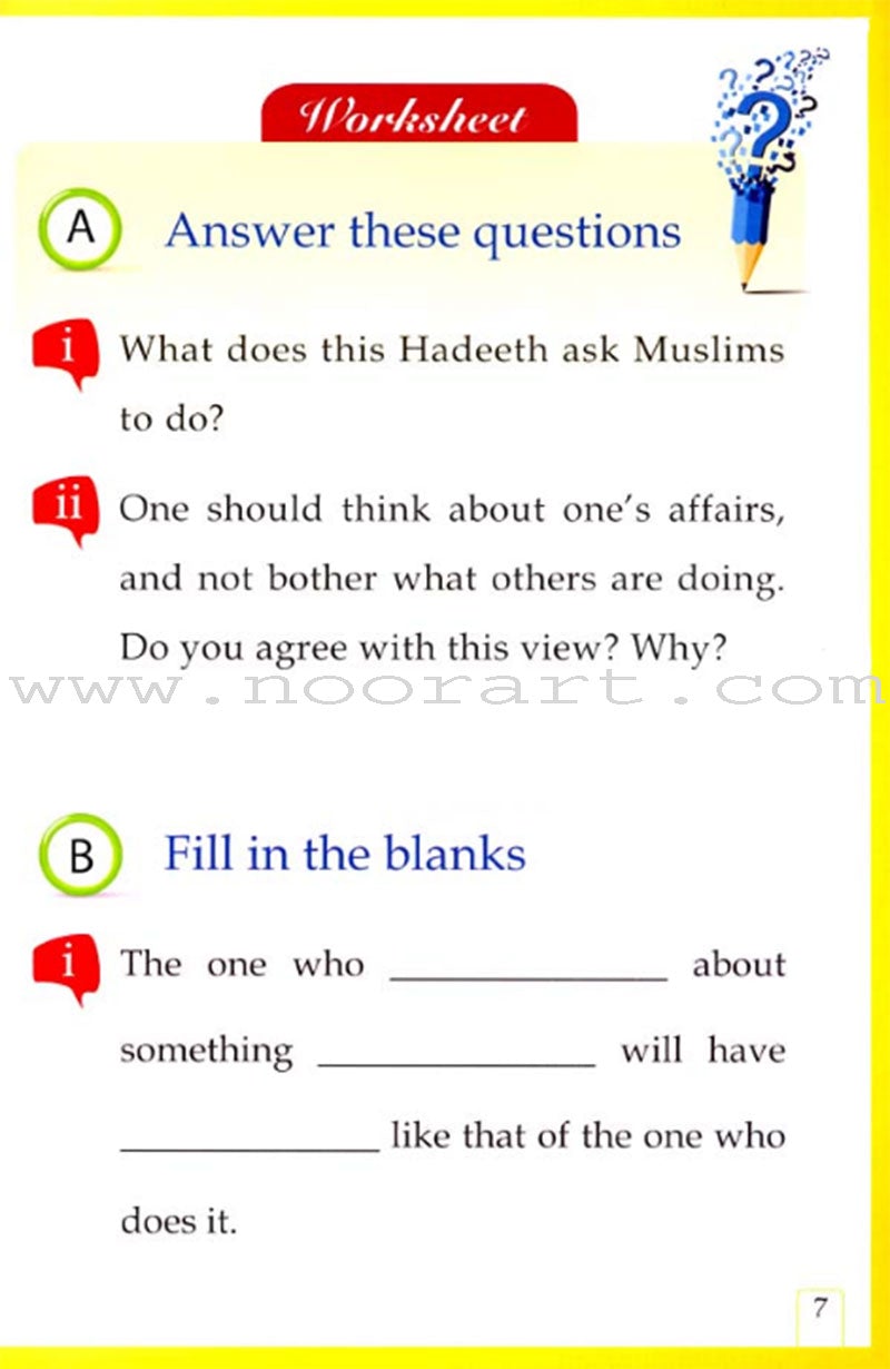 20 Hadith for Kids