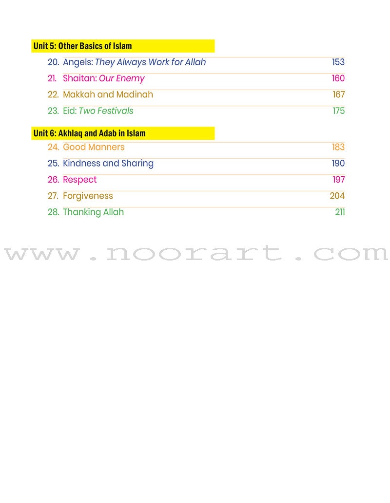 Weekend Learning Islamic Studies: Level 1 (Revised and Enlarged Edition)