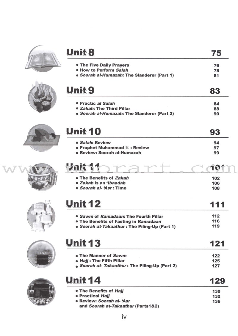 ICO Islamic Studies Workbook: Grade 1, Part 1