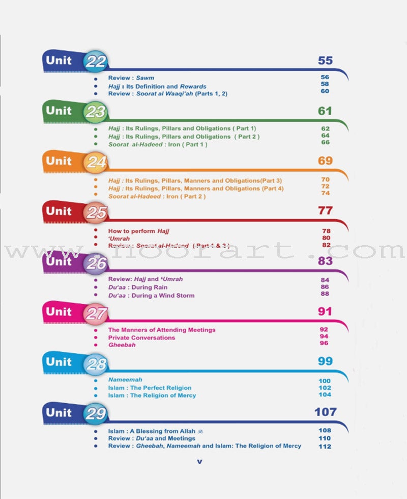 ICO Islamic Studies Teacher's Manual: Grade 6, Part 2