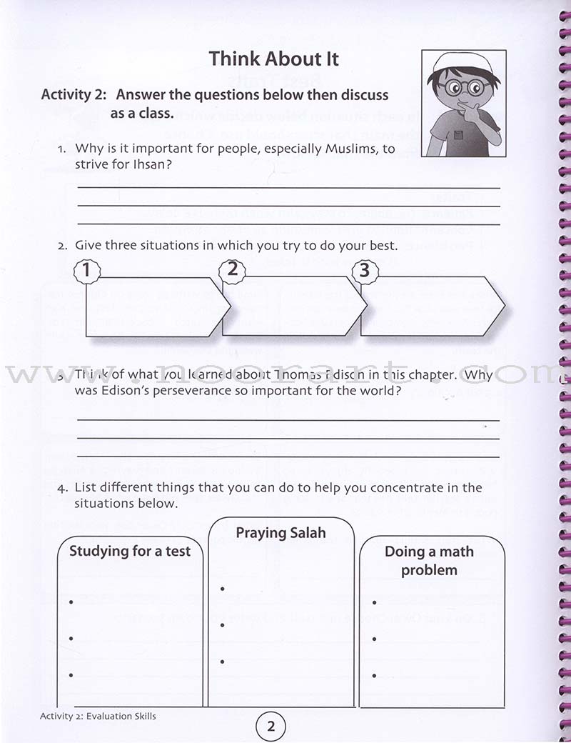 We Are Muslims Workbook: Grade 5